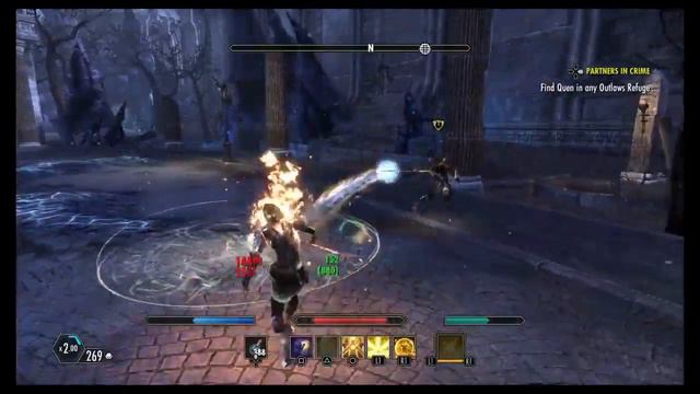 The Elder Scrolls Online: Tamriel Unlimited- 1V1 fight смотреть онлайн