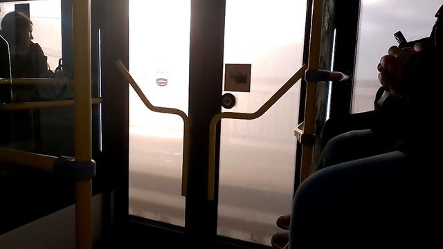 ?Поездка по мосту Саратов-Энгельс на ПКТС "Адмирал"?б/н 2389 маршрут 109? смотреть онлайн