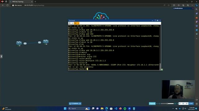 Lab 59 Verifying the EIGRP Database смотреть онлайн