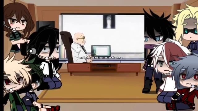 Bnha/Mha reacts to AFO is deku's father/ check description смотреть онлайн