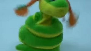 Мягкая игрушка Змея с косичками