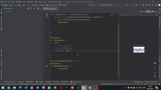 Text Style in Jetpack Compose смотреть онлайн