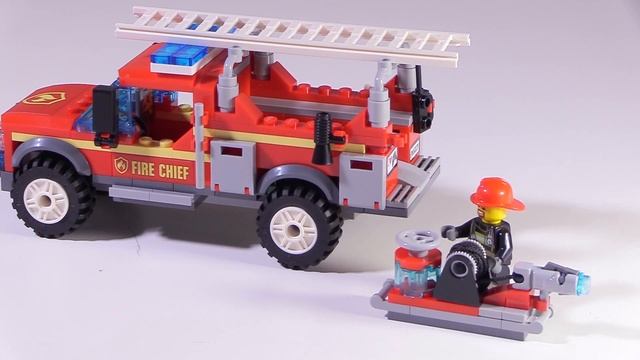 Lego City Fire Chief - Fire Fighter Engine Toys - 60231 смотреть онлайн
