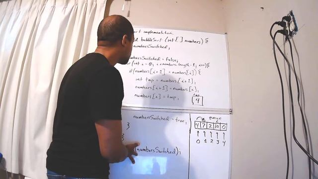 Whiteboarding Algorithms #3 - Bubble Sort in Java смотреть онлайн