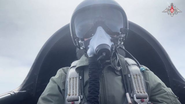 Истребитель Су-30СМ ВКС России уничтожил БПЛА противника