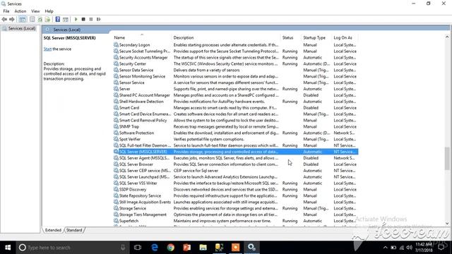 Windows Service behind SQL Server смотреть онлайн