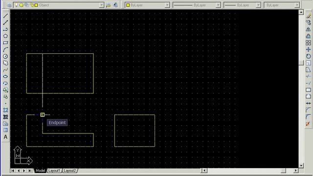Simple AutoCAD 2006 Tutorial - less5_2.avi смотреть онлайн