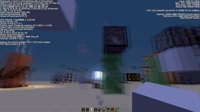 Java Minecraft 1.14 -1.18+ Infinite Fuel (Carpet Duplication) смотреть онлайн