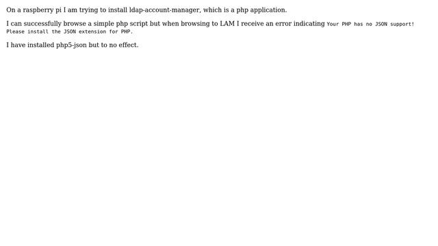How do I Enable JSON support on nginx? смотреть онлайн