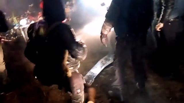 Отжиг на закрытии мотосезона в Выксе 2014г