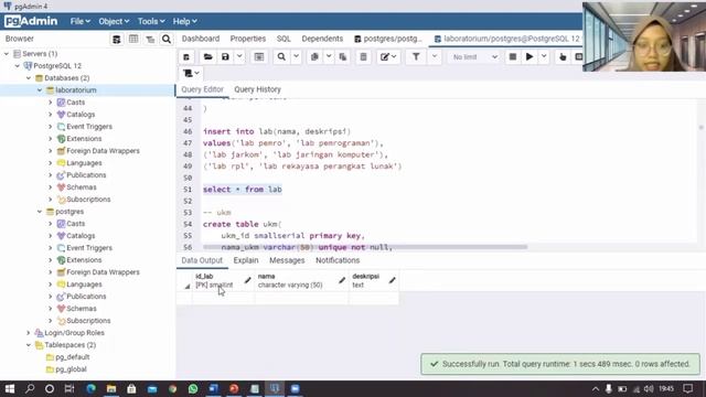 SISTEM BASIS DATA : PEMBAHASAN MODUL 4|PostgreSQL смотреть онлайн