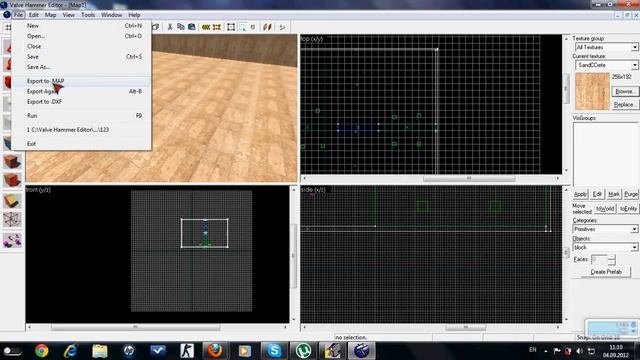 Valve Hammer Editor Урок 2 Простая карта+компиляция смотреть онлайн