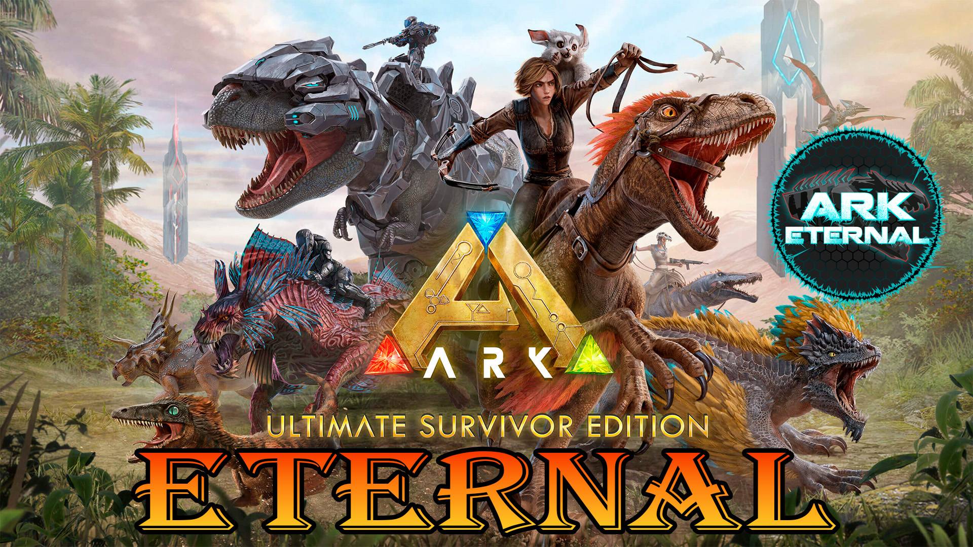 🔴ARK Survival Evolved (Мод Eternal ). Новый сезон. Игра на сервере. Начало. смотреть онлайн