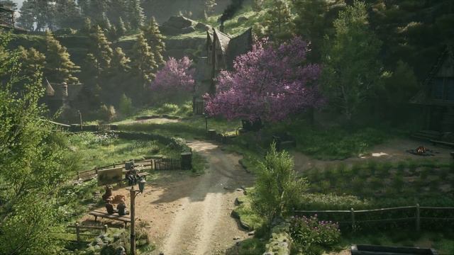 Hogwarts Legacy -  Morning Ambience & Music - RTX4060Ti 4K