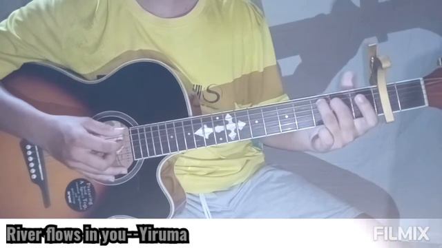 River flows in you guitar cover|yiruma|free tabs fingerstyle смотреть онлайн