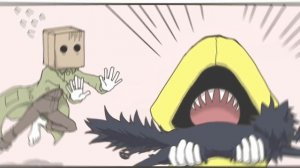 Mono and Six: short animated COMICS part 3 │ Little Nightmares