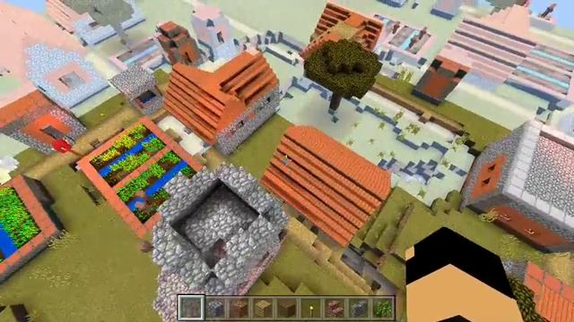 Сид на Огромную Деревню для Minecraft PE 1.0.2 смотреть онлайн