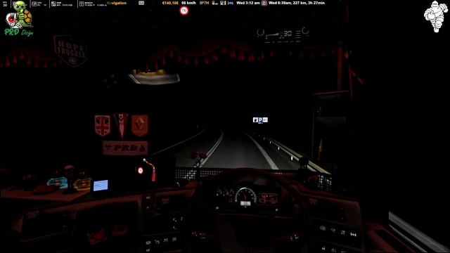 ETS2 1.44 JBX2 / Promod 2.61 / Renault Magnum / Tractors- Lublin(PL) to Mukachevo(UA) 30/6/2022 смотреть онлайн