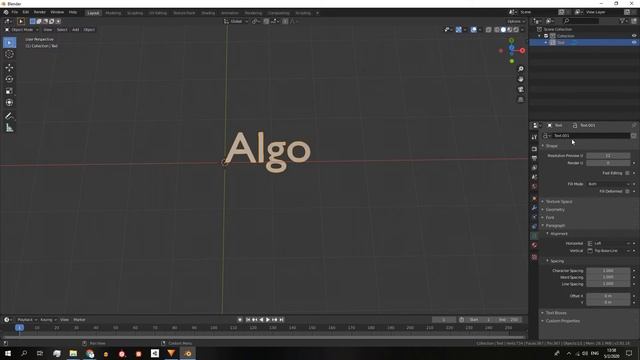 { How to make QUICK 3D TEXT with ANY FONT in Blender} смотреть онлайн