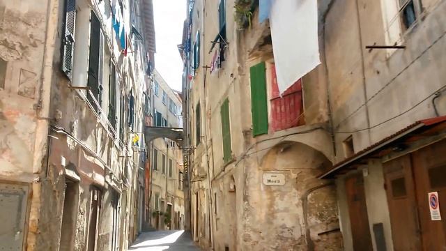 Улицы старой Вентимильи (Ventimiglia)