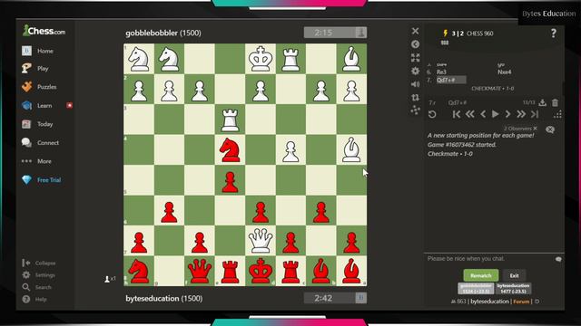 Late Night Chess: Episode 13 Chess 960 (3+2) | Chess.com смотреть онлайн
