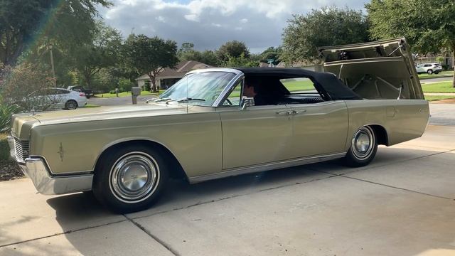 1966 Lincoln Top Down