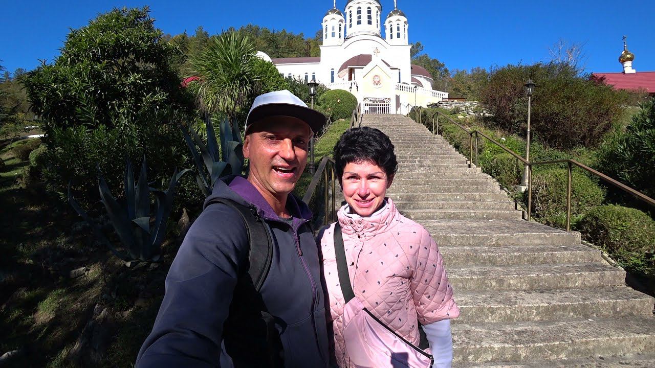 СОЧИ 2021. ДАГОМЫС. ПОКОРИЛИ гору УСПЕНКА! ПЛЯЖ ДАГОМЫС. ПЛЯЖ ОК ДАГОМЫС. ХРАМ. смотреть онлайн