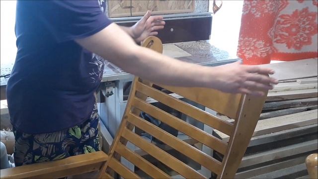 Кресло Качалка своими руками из фанеры!!! смотреть онлайн