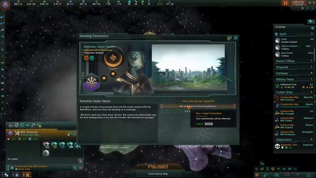 Lets Play Stellaris Megacorp | Ep 09 | Potential Franchises Identified смотреть онлайн
