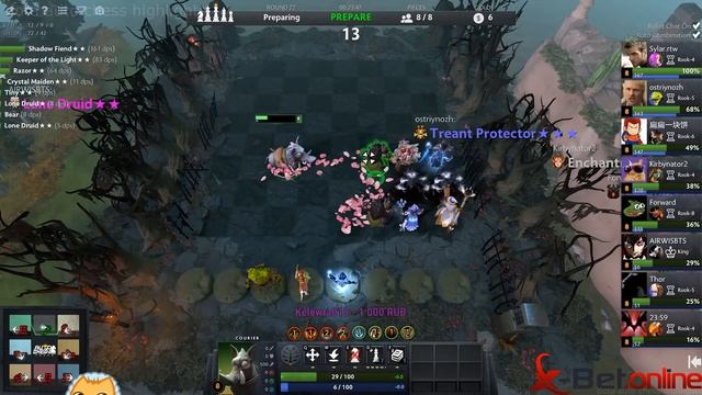 FIRST QUEEN IN EUROPE IN SEASON 0 / (RUSSIAN) PRO QUEEN GAMEPLAY ( DOTA AUTO CHESS ) ( airwibts ) смотреть онлайн