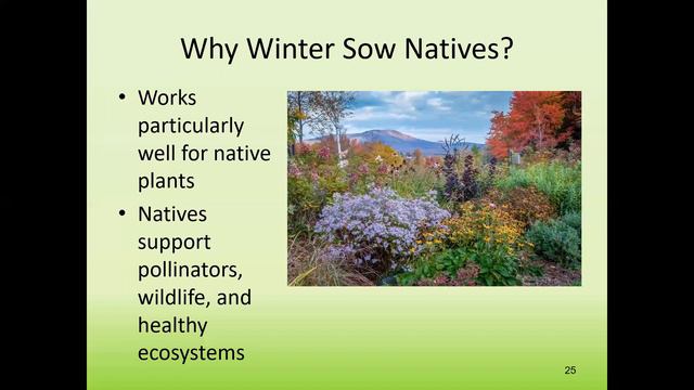 Winter Sowing With UME Master Gardener Tina Webster