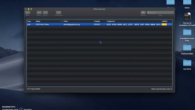 Encrypting files using GPG Suite on Mac смотреть онлайн