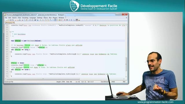 Comment utiliser les booléens en JavaScript, PHP, ActionScript... ? смотреть онлайн