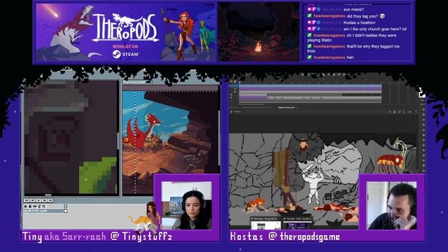 Theropods Game Dev Stream 19/3/21 смотреть онлайн