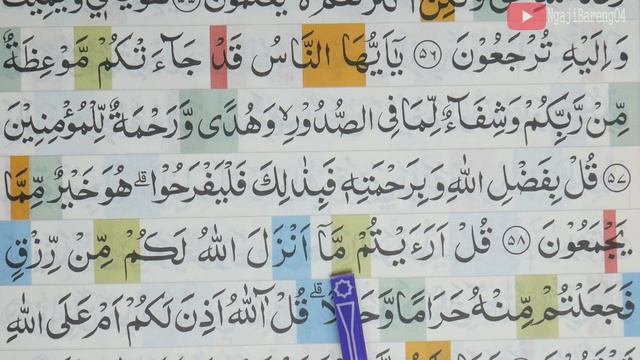 BELAJAR MENGAJI QURAN SURAH YUNUS AYAT 54-61 PELAN DAN TARTIL #PART 248 смотреть онлайн