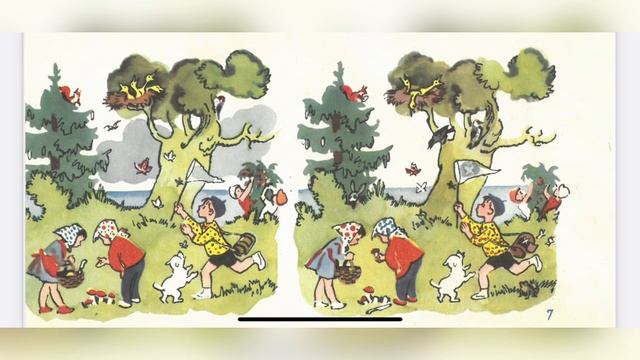 Найди больше 25 отличий на рисунках #отличия смотреть онлайн