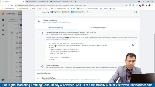 Google Analytics 4 Course | Installing GA4 using Plugin | Part#10 | UmarTazkeer смотреть онлайн