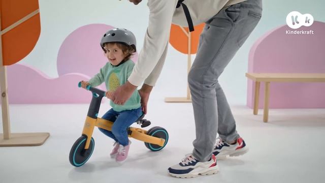 Велосипед 3 w 1 4TRIKE от Kinderkraft | Беговел | Трехколесный велосипед | Ходунки-каталка смотреть онлайн