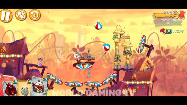 Angry Birds 2 Clan Battle | AB2 Clan Battle | Angry Bird CVC Battle | Gameplay Walkthrough | #gamin смотреть онлайн
