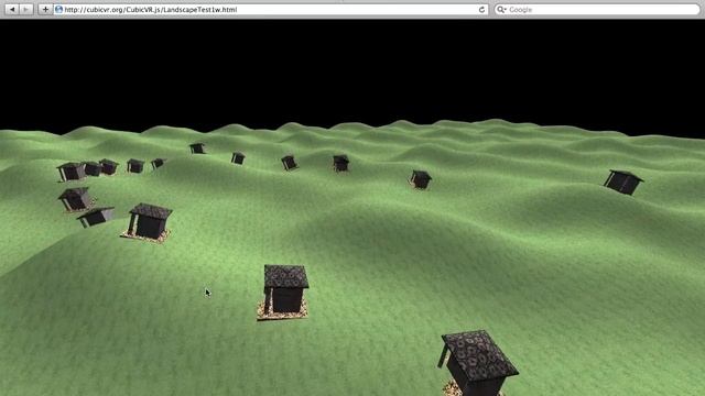 CubicVR 3D Engine Ported to WebGL - Landscape Test смотреть онлайн