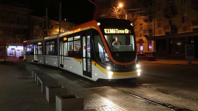 В Днепре тестируют новый украинский трамвай смотреть онлайн