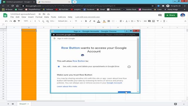 How to Add Row Button to Sheets in Google Spreadsheet смотреть онлайн