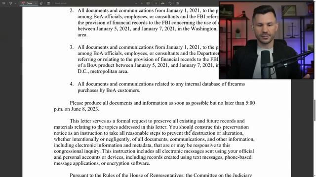 Bank of America MUST ANSWER for FBI Data-Mining Collusion on J6 смотреть онлайн