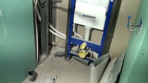 Установка инсталляции Geberit #1