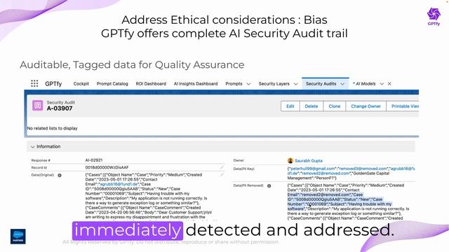 How do you address bias and toxicity in AI for Salesforce with GPTfy? смотреть онлайн