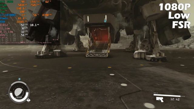 Starfield On The RTX 3060 | 1080p | Ultra & Low | FSR