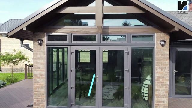 Остекление летней кухни. п. Александровская. STEKLOVSKI смотреть онлайн