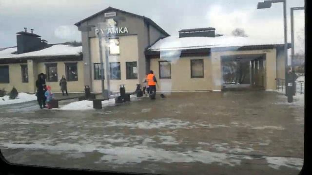 Станция Ратамка, Минское городские линии, объявление на белорусском языке в вагоне поезда смотреть онлайн