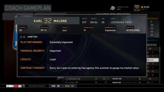 NBA 2K16 Rebuilding Historic Teams: The '97-'98 Utah Jazz! смотреть онлайн