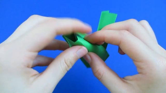 Как сделать тюльпан из бумаги - простые оригами из бумаги смотреть онлайн